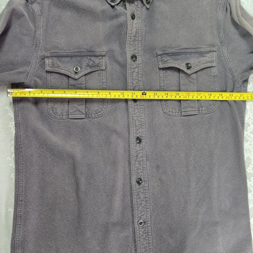 Guide Gear Chamois Gray Button-Up Shirt Mens Size Large - Picture 4 of 8